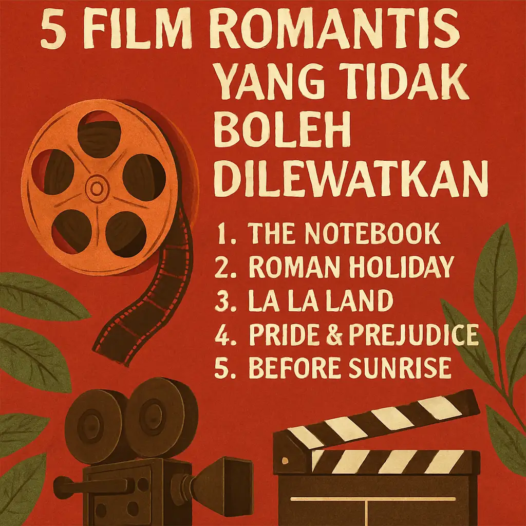5 Film Romantis yang Tidak Boleh Dilewatkan