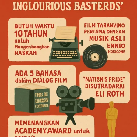 5 Fakta Menarik Seputar Proses Pembuatan ‘Inglourious Basterds’